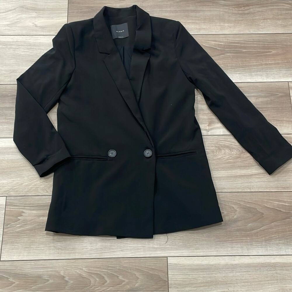 Elodie Black Blazer Sz Small
